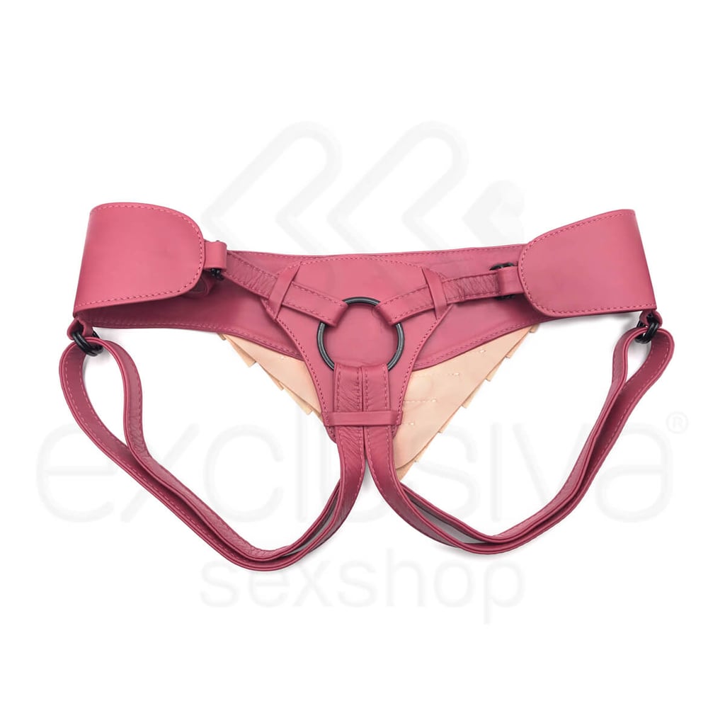 Fun Factory - Cinta Strap-on Toii Detalhe Escamado | Cor: Pink - 2