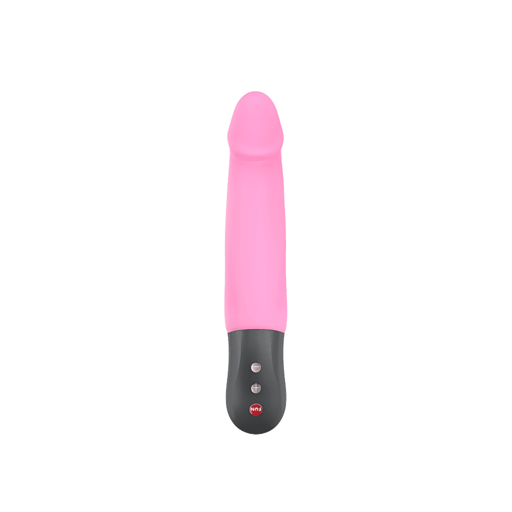 Pulsador Realista Vegano Recarregável em Soft Touch com 10 Modos de Pulsação que Imita o Movimento de Vai e Vem - Fun Factory Stronic Real | 13,7 x 3,7 cm | Disponível em 3 Cores - 14