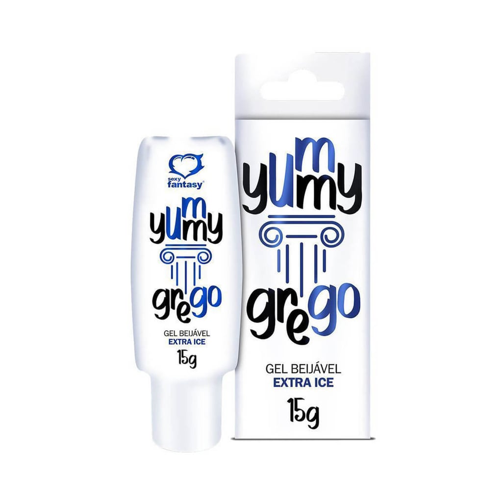 Gel Térmico Beijável Extra Ice - Sexy Fantasy Yummy Grego | 15g - 1