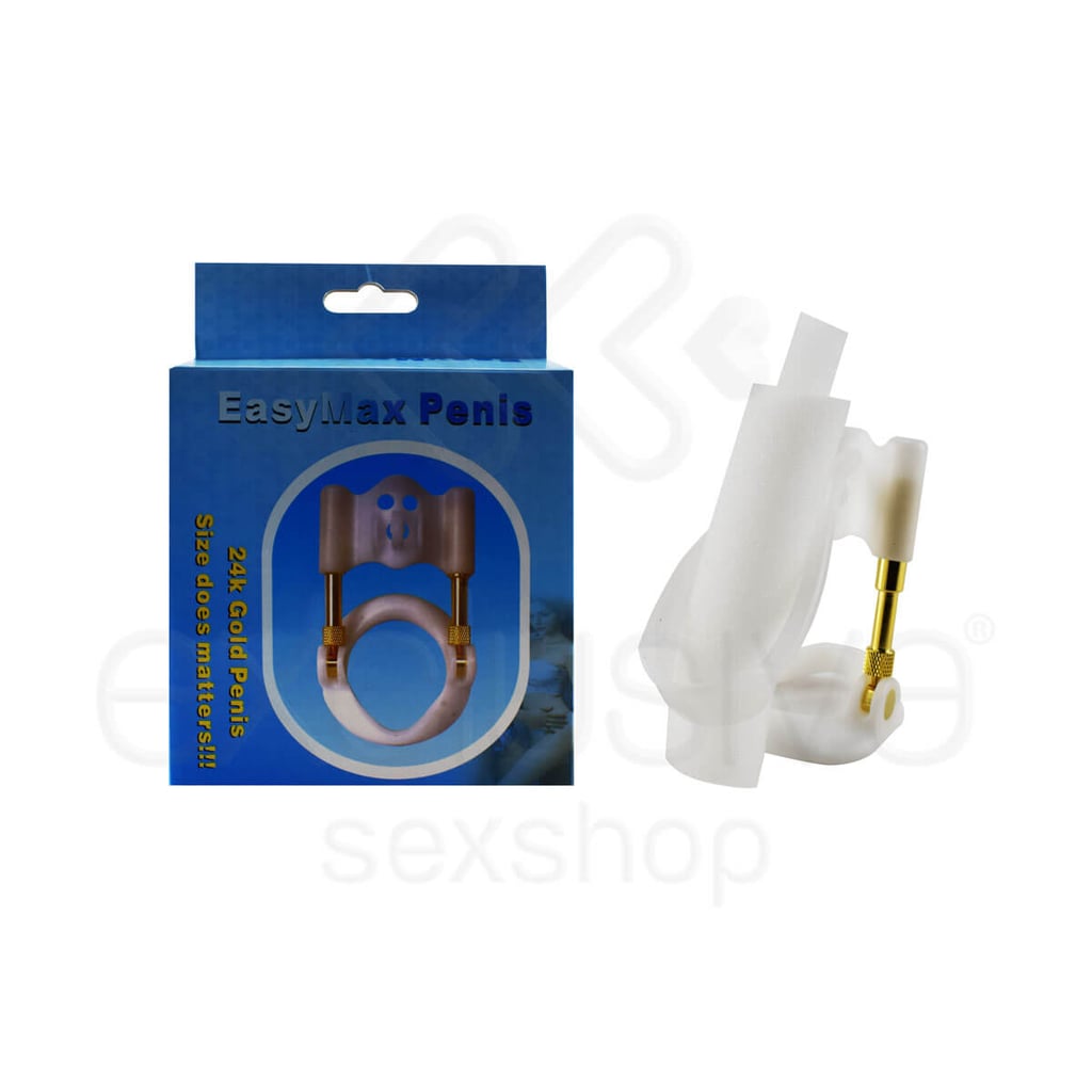 Golden Pro-Extender Easy Max Penis - Extensor Peniano Banhado em Ouro 24K - 1