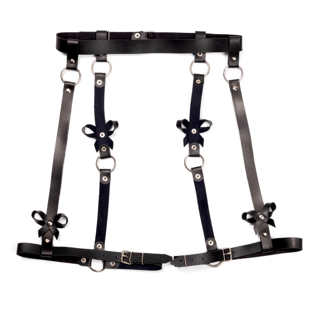 Harness para Cintura e Coxa com 4 Laços em Couro Montana e Fivelas de Ajuste - New Star Couros - 2