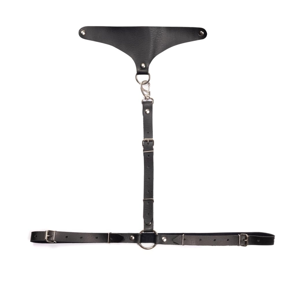 Harness Gargantilha em Couro Montana com Rebites e Argolas - New Star Couros | Tamanho Único - 2
