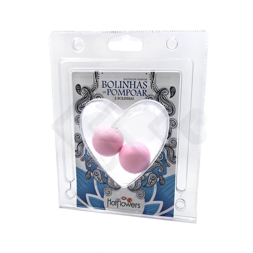 Colar Tailandês com 2 Bolas para Pompoarismo - Hot Flowers | Disponível em 2 Cores - 1