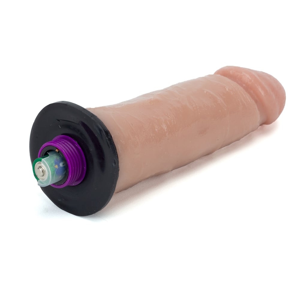 Prótese Peniana com Vibração Única, Ventosa e Glande Definida - InNamorata Royal N° 49 | 17 x 5 cm - 4