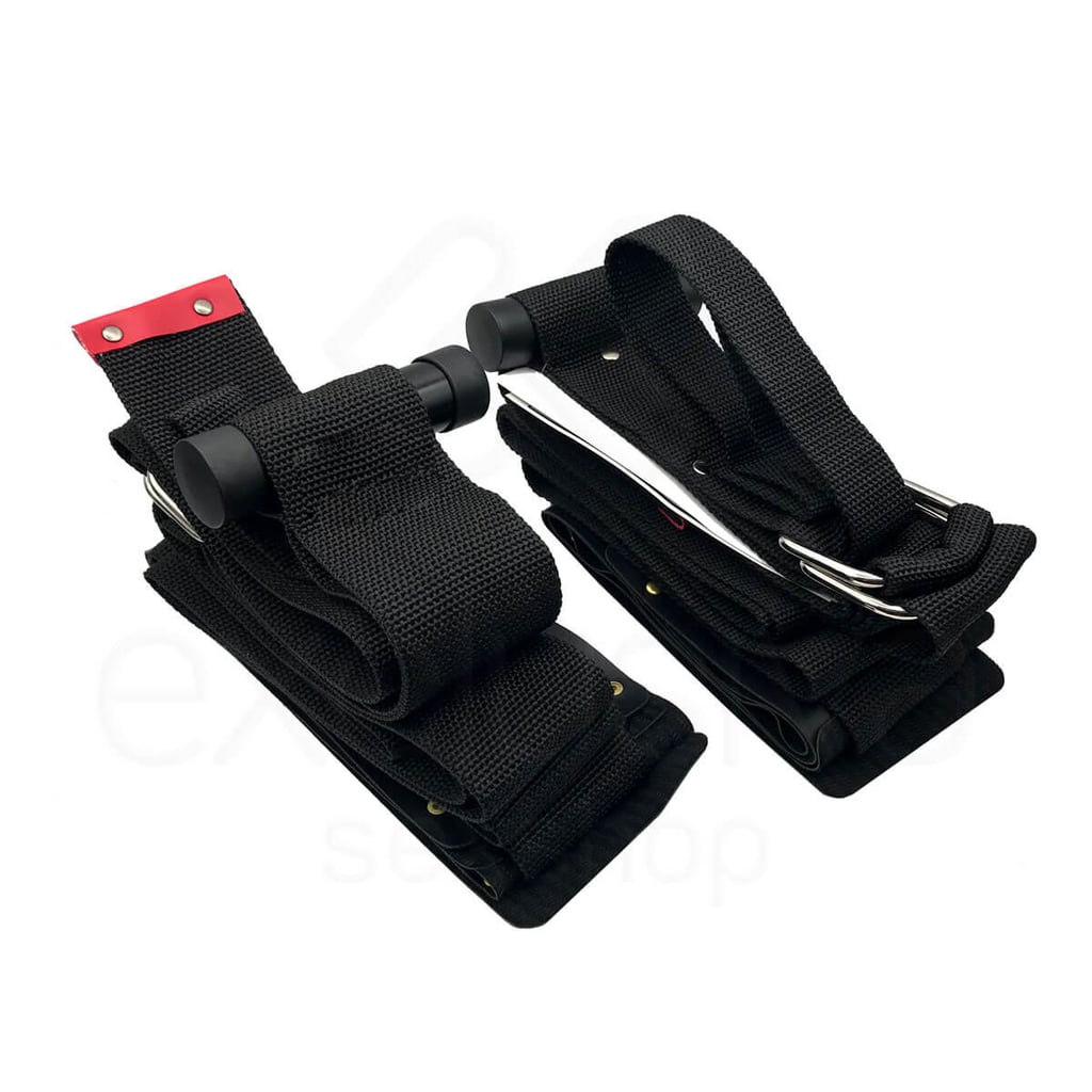 Balanço Suspenso em Nylon com Detalhes de Rebite e Assento em Couro Ecológico - InNamorata Sex Night | Tamanho Único - 3