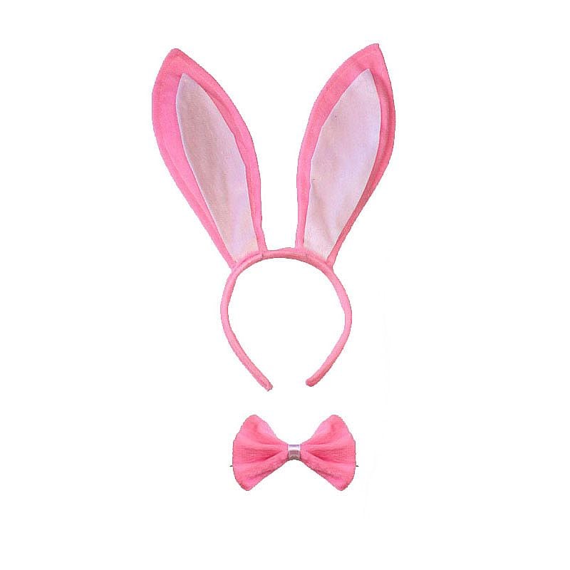 Kit Fetiche III com Plug Rabo de Coelho, Tiara com Orelhas, Grampos para os Seios em Metal com Guizo e Gravatinha Borboleta - Sexy Import - 4