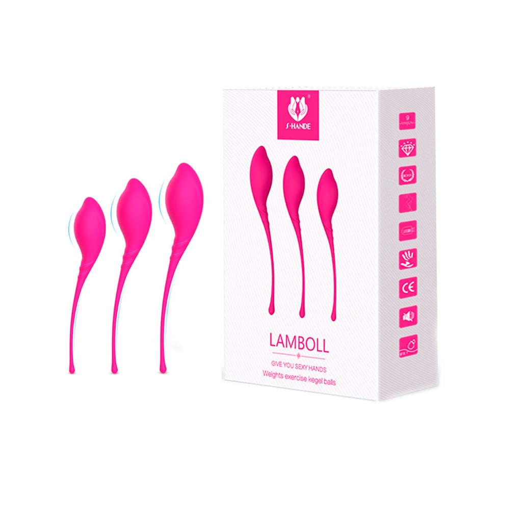 Kit para Pompoarismo com 3 Pesos - S-Hande Lamboll | Disponível em 2 Cores - 1