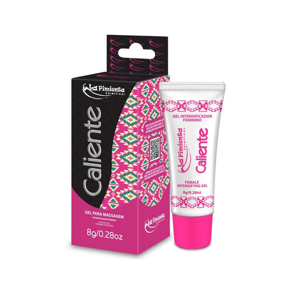 Gel Excitante Feminino com Efeito de Aquecimento - La Pimienta Caliente | 8g - 1