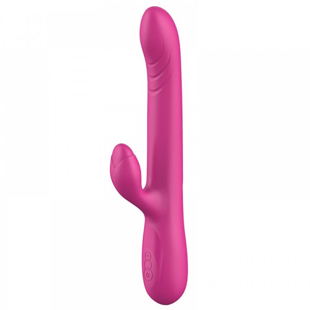 Libo - Vibrador Estimulador de Ponto G e de Clítoris em Silicone Recarregável com 8 Modos de Vibração, 3 Modos de Impulsos e Controle por Aplicativo - 26 x 3,2 cm - 5