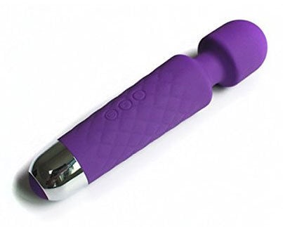 Love Magic - Massageador Erótico Recarregável em Soft Touch com 18 Funções de Vibração - 20 x 4 cm | Cor: Roxo - 2