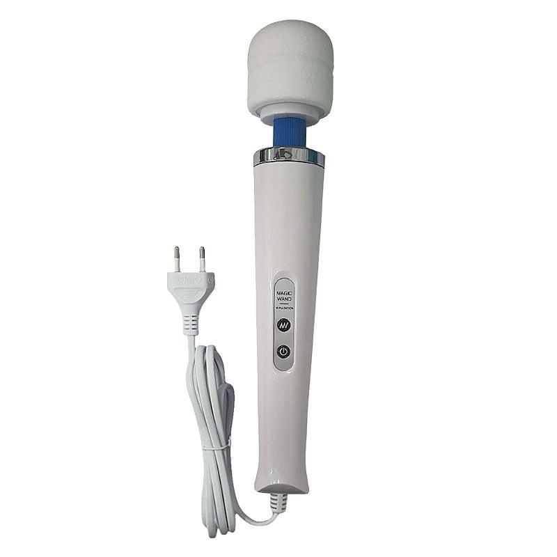 Massageador Elétrico em Soft Touch com 10 Níveis de Vibração - Love Magic Wand | 32 x 5,6 cm | Disponível em 5 Cores - 4