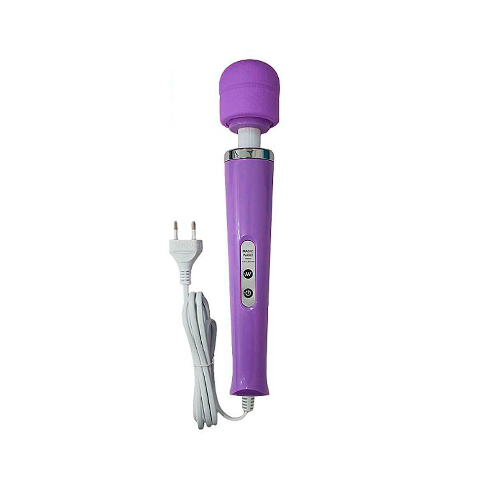 Massageador Elétrico em Soft Touch com 10 Níveis de Vibração - Love Magic Wand | 32 x 5,6 cm | Disponível em 5 Cores - 2