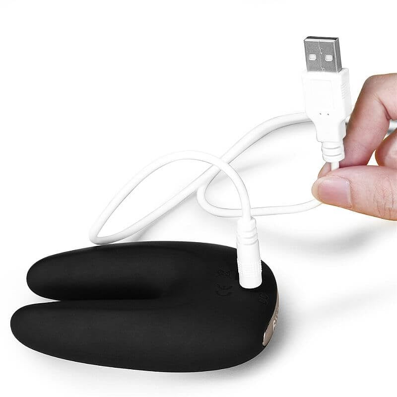 Estimulador e Massageador de Clitóris em Silicone com 10 Modos de Vibração Recarregável via USB - Lovetoy 0-Sensual Rapture Turn | 4,7 x 2,3 cm - 6