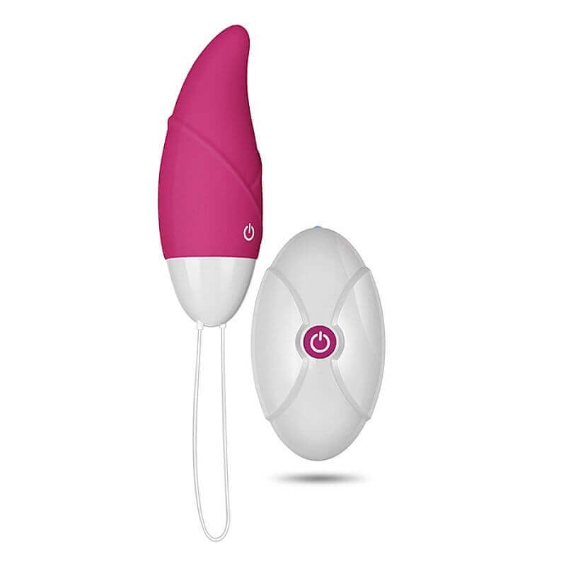 Lovetoy Ijoy Egg - Cápsula Vibratória com 10 Modos de Vibração e Controle Remoto sem Fio - 9,7 x 3,3 cm | Cor: Rosa - 1