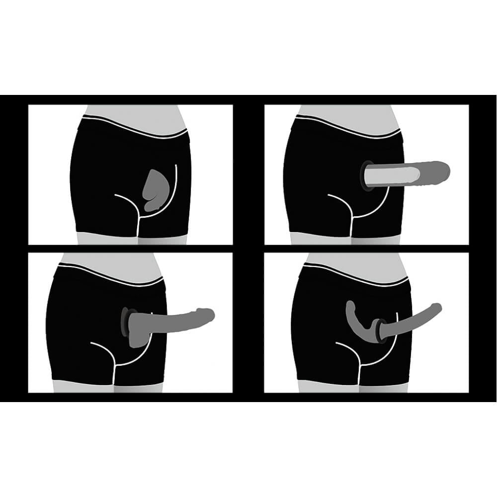 Lovetoy Rodeo - Cueca Boxer Unissex em Algodão com Anel Peniano - Veste GG e GGG - 17