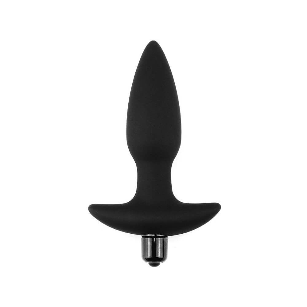 Plug Anal Cônico em Silicone com Cápsula Vibratória e 10 Modos de Vibração - Lovetoy Silicone Fantasy Anal Plug - 10 x 3,4 cm - 2