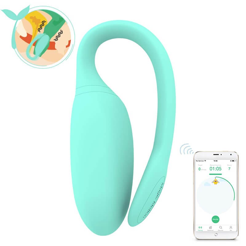 Simulador para Treinamento Muscular do Assoalho Pélvico e Músculos Vaginais - Magic Motion Kegel Rejuve - 6 x 3 cm - 1