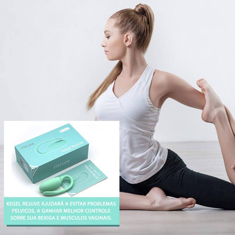 Simulador para Treinamento Muscular do Assoalho Pélvico e Músculos Vaginais - Magic Motion Kegel Rejuve - 6 x 3 cm - 5