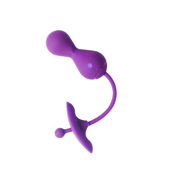 Peso para Pompoar em Silicone com 4 Modos de Vibração, Recarregável e App Control - Magic Motion Smart Kegel Balls Master | 8,1 x 3 cm - 3