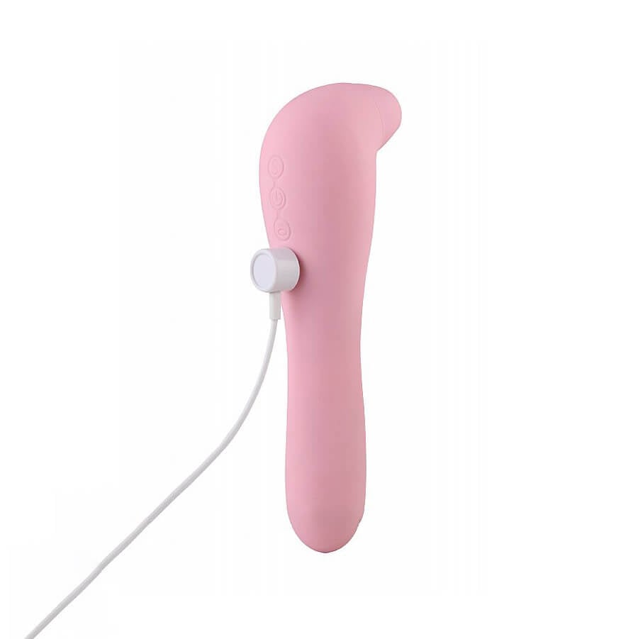 Maig - Vibrador de Ponto G e Estimulador de Clitóris Recarregável com 6 Modos de Sucção e 10 Rotação - 10,1 x 3,3 cm - 7