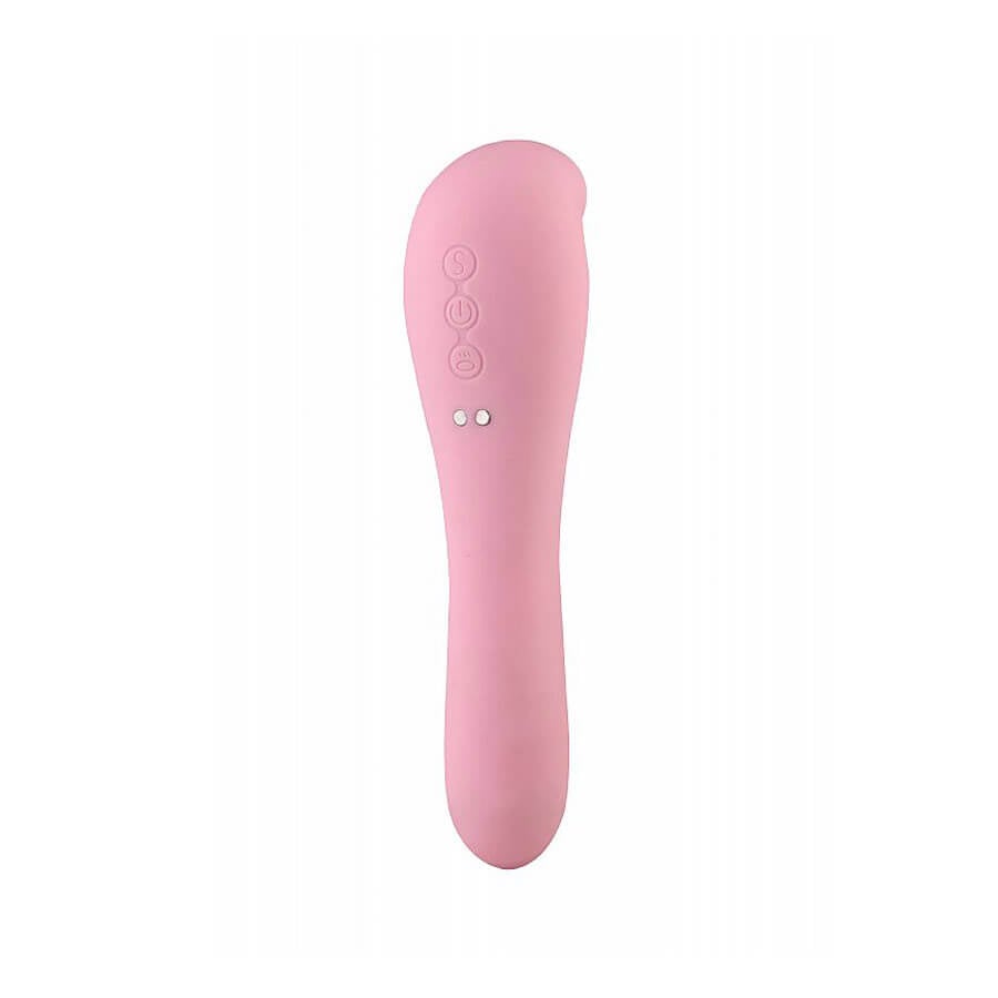 Maig - Vibrador de Ponto G e Estimulador de Clitóris Recarregável com 6 Modos de Sucção e 10 Rotação - 10,1 x 3,3 cm - 5