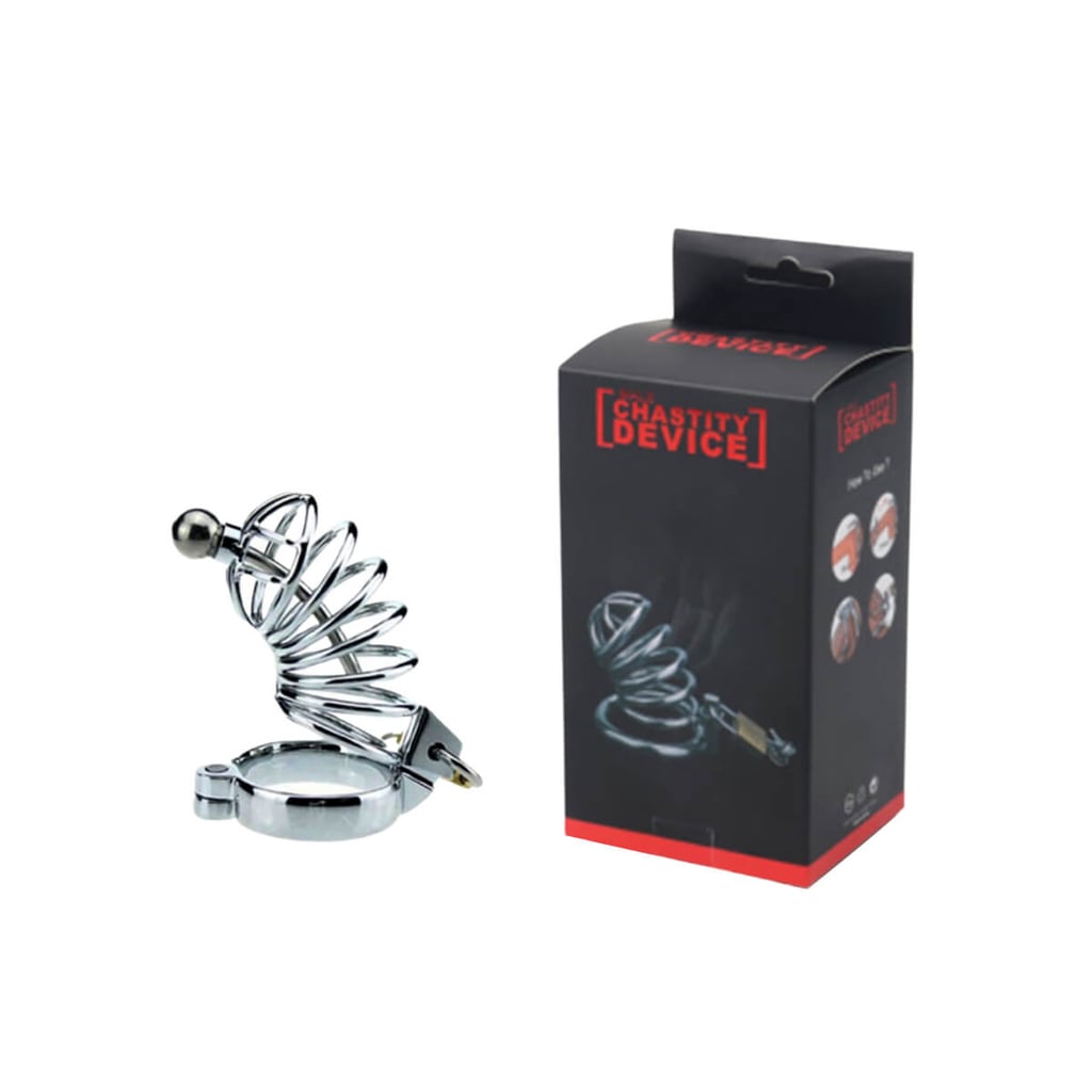 Cinto de Castidade Masculino Vazado com Penetrador de Uretra - Male Chastity Device | 11,5 x 3,3 cm - 1