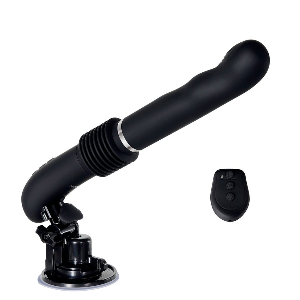 Maquina do Sexo com 7 Modos de Vibração, Função de Vai e Vem, Base em Ventosa e Controle Remoto Sem Fio - Evolved G-Force Thruster | 15,5 x 3,9 cm - 1