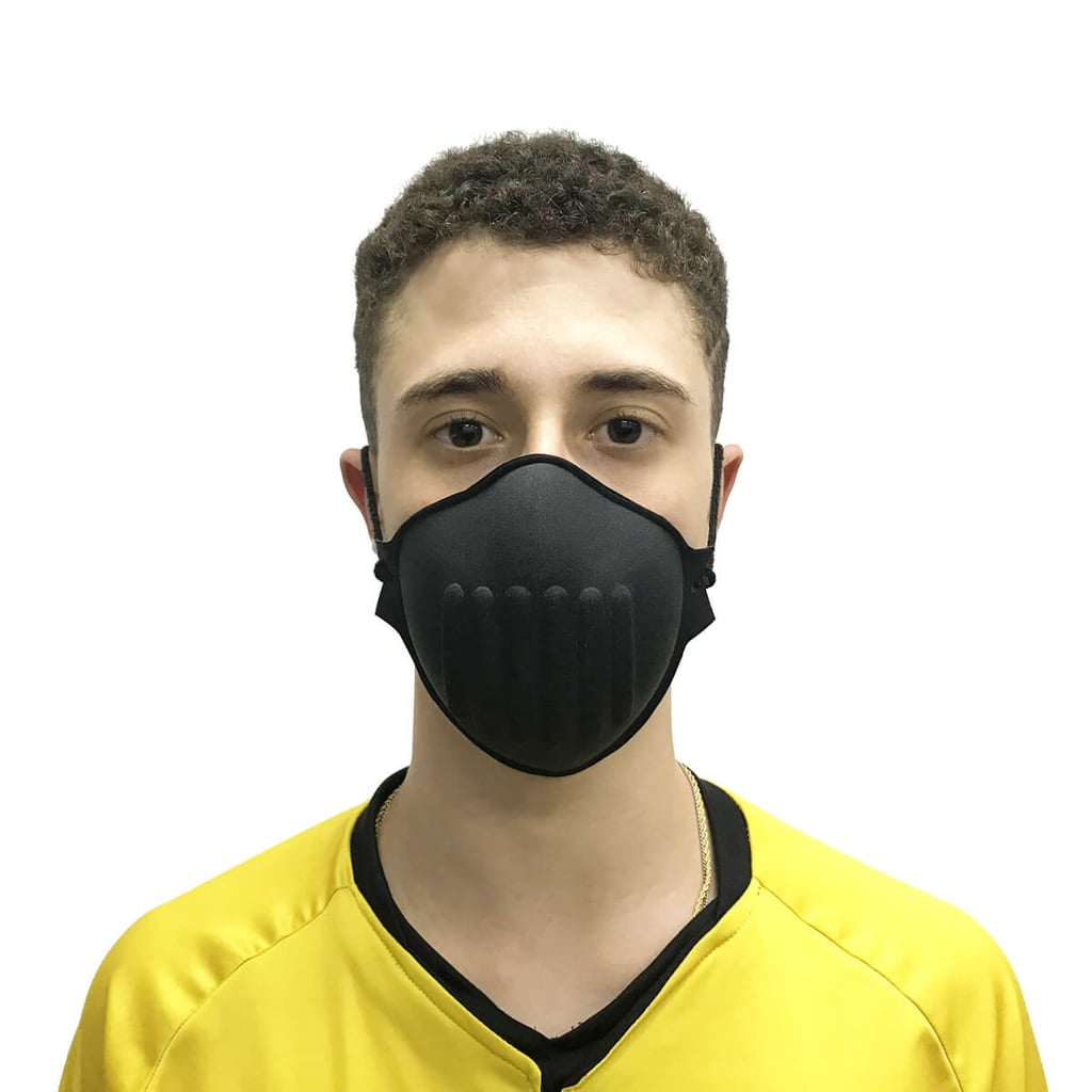 Máscara Protetora Feita em Neoprene Reutilizável com Alça de Segurança - 1 Unidade - 1