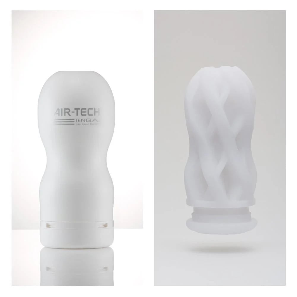 Masturbador Masculino e Simulador de Sexo Anal com Textura Interna Suave - Tenga Air-Tech Gentle - 1