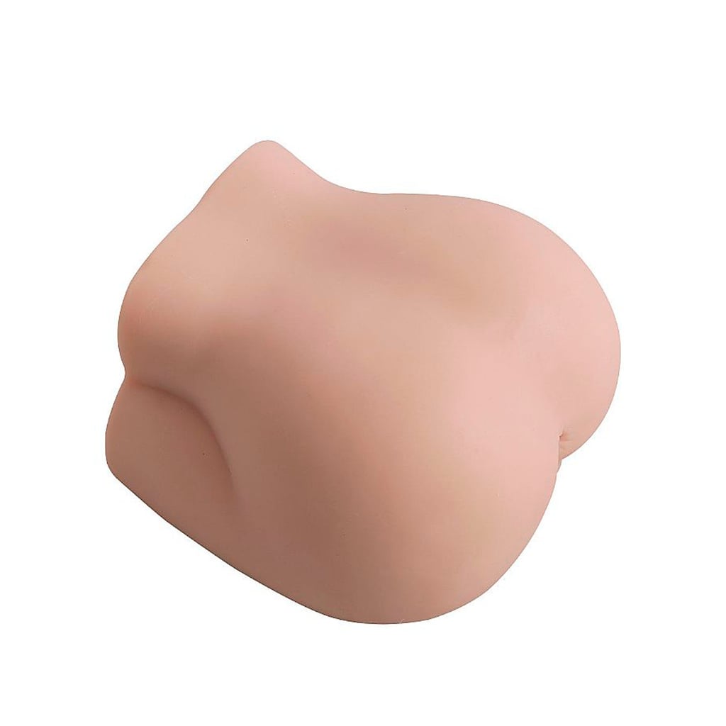 Masturbador em TPE no Formato de Bunda com Vagina e Ânus Penetráveis - Big Ass | 15 x 17 cm - 4