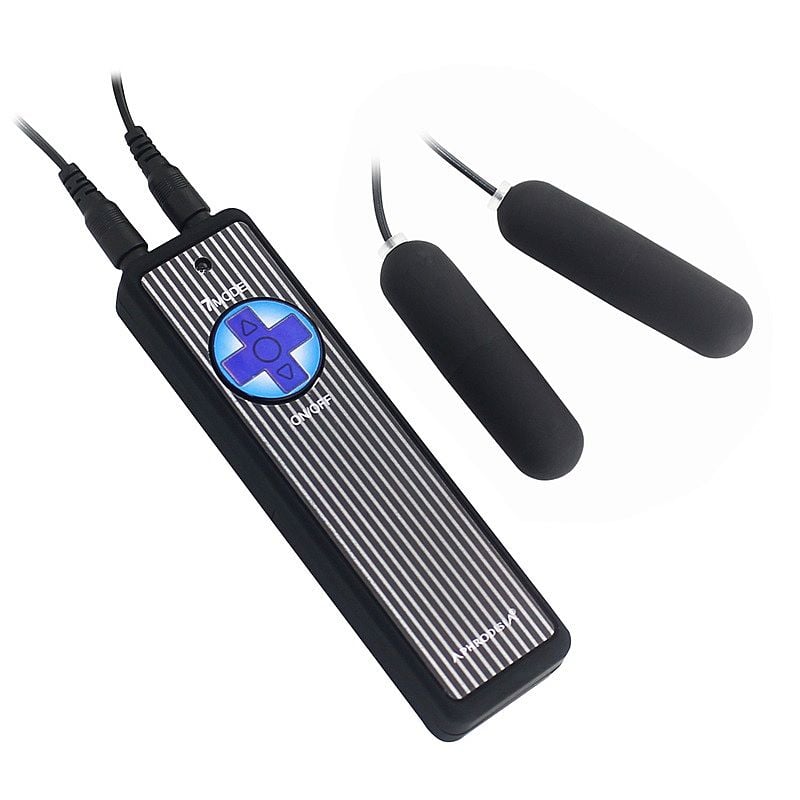 Bullet Duplo com 7 Modos de Vibração e Controle Remoto com Fio - Aphrodisia | Disponível em 2 Cores - 3