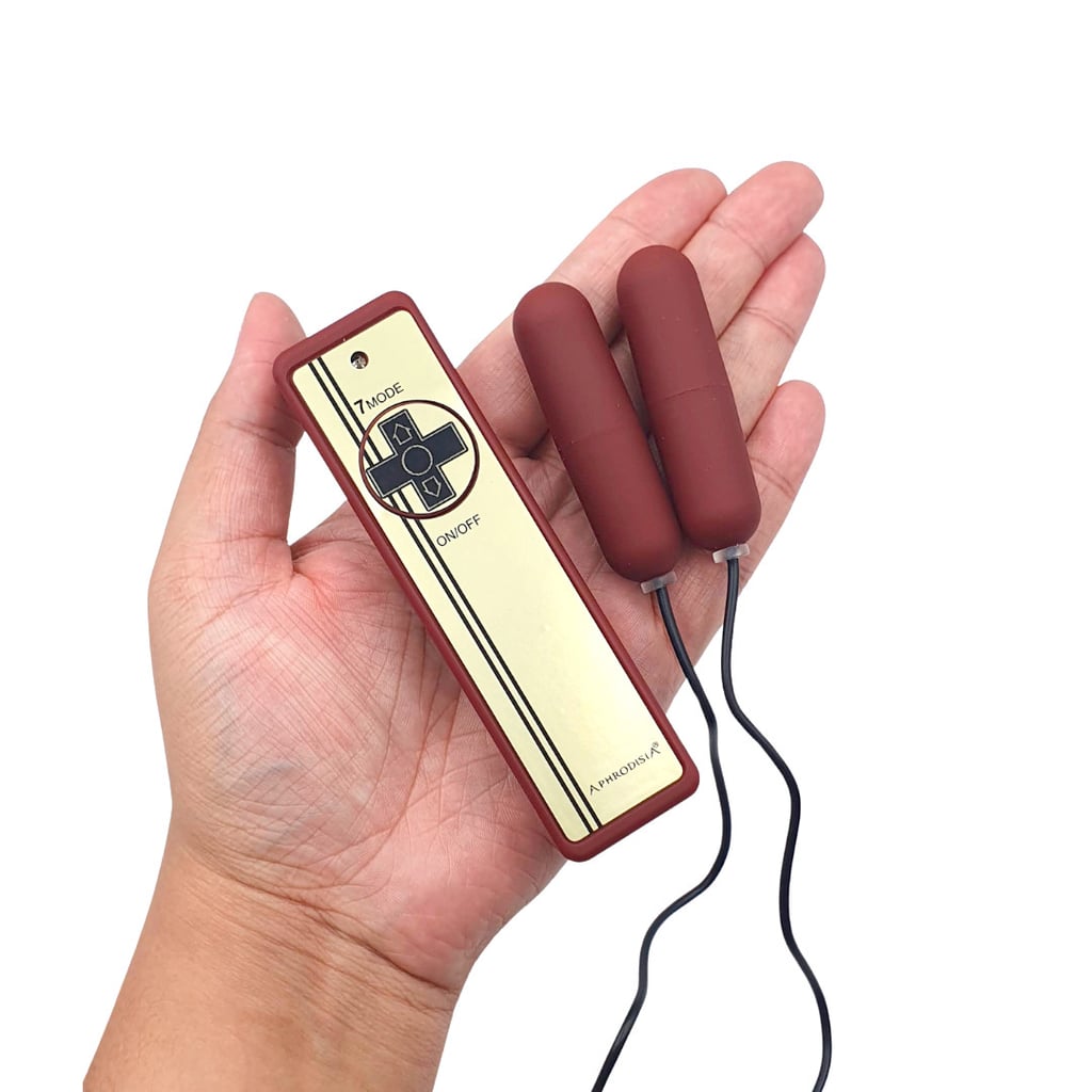 Bullet Duplo com 7 Modos de Vibração e Controle Remoto com Fio - Aphrodisia | Disponível em 2 Cores - 8