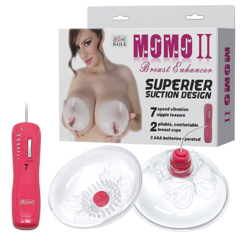 Momo II - Estimulador de Mamilos com 7 Modos de Vibrações e 2 Cápsulas Vibratórias - 1