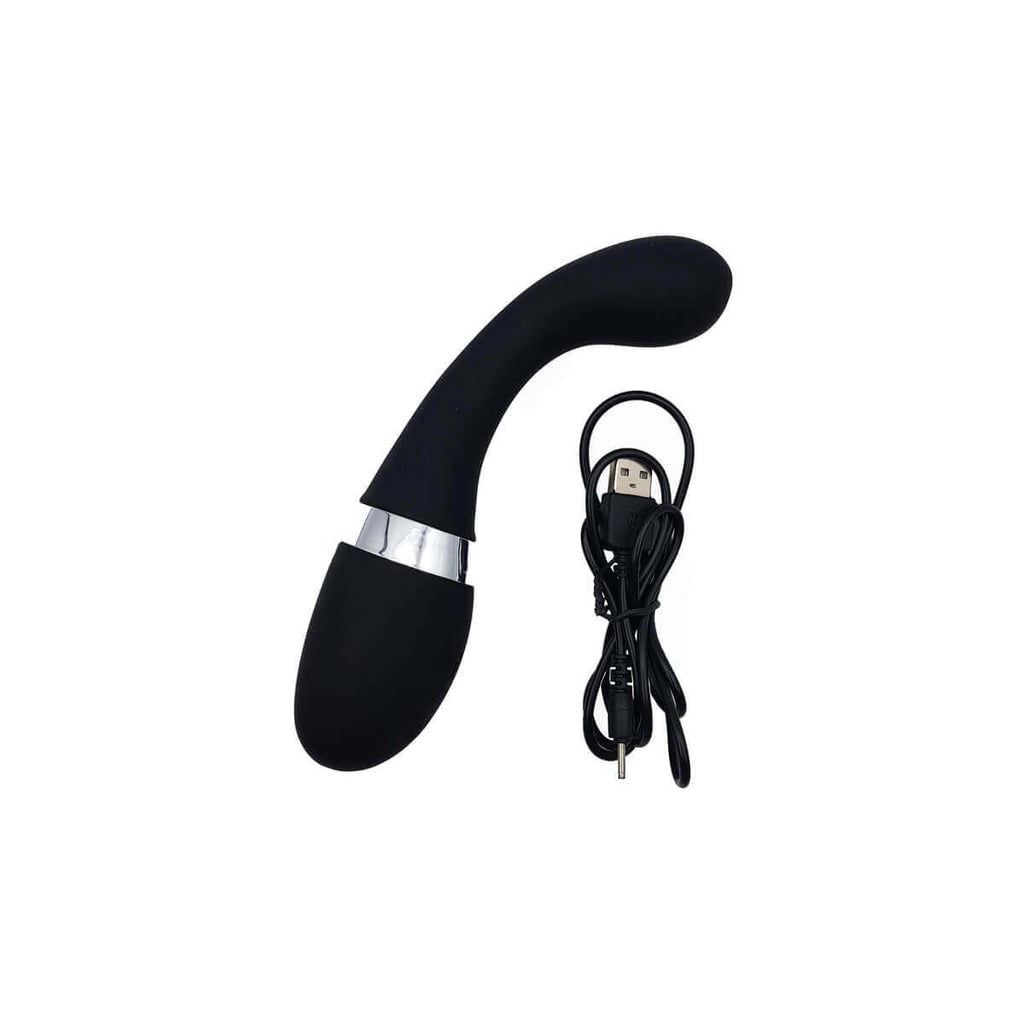 Ottt - Vibrador Estimulador de Ponto G Recarregável com 10 Modos de Vibrações 19 x 3,1 cm - 4