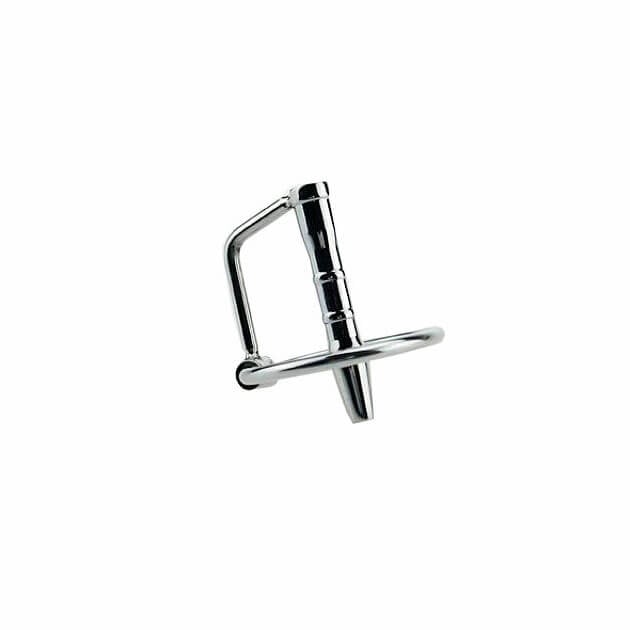Penetrador de Uretra Feito em Aço com Anel para Glande - Penis Plug | 4,3 x 0,6 cm - 2
