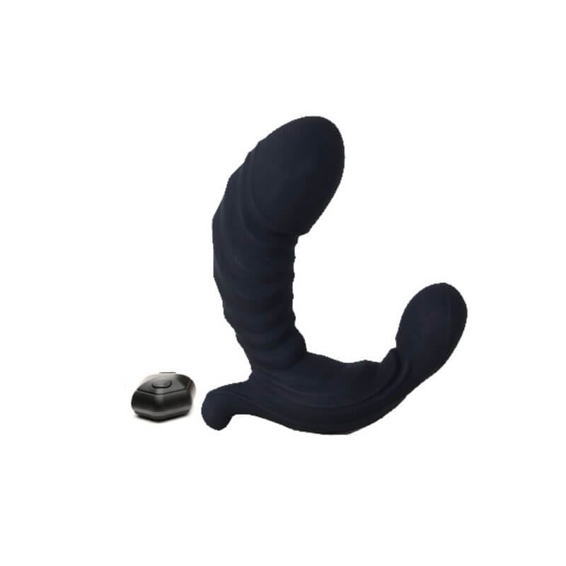 Perfect Lover Vibrating Inflatable - Estimulador de Próstata com 7 Modos de Vibração e Tecnologia de Inflação com Controle Remoto sem Fio - 8,8 x 3,6 cm - 7