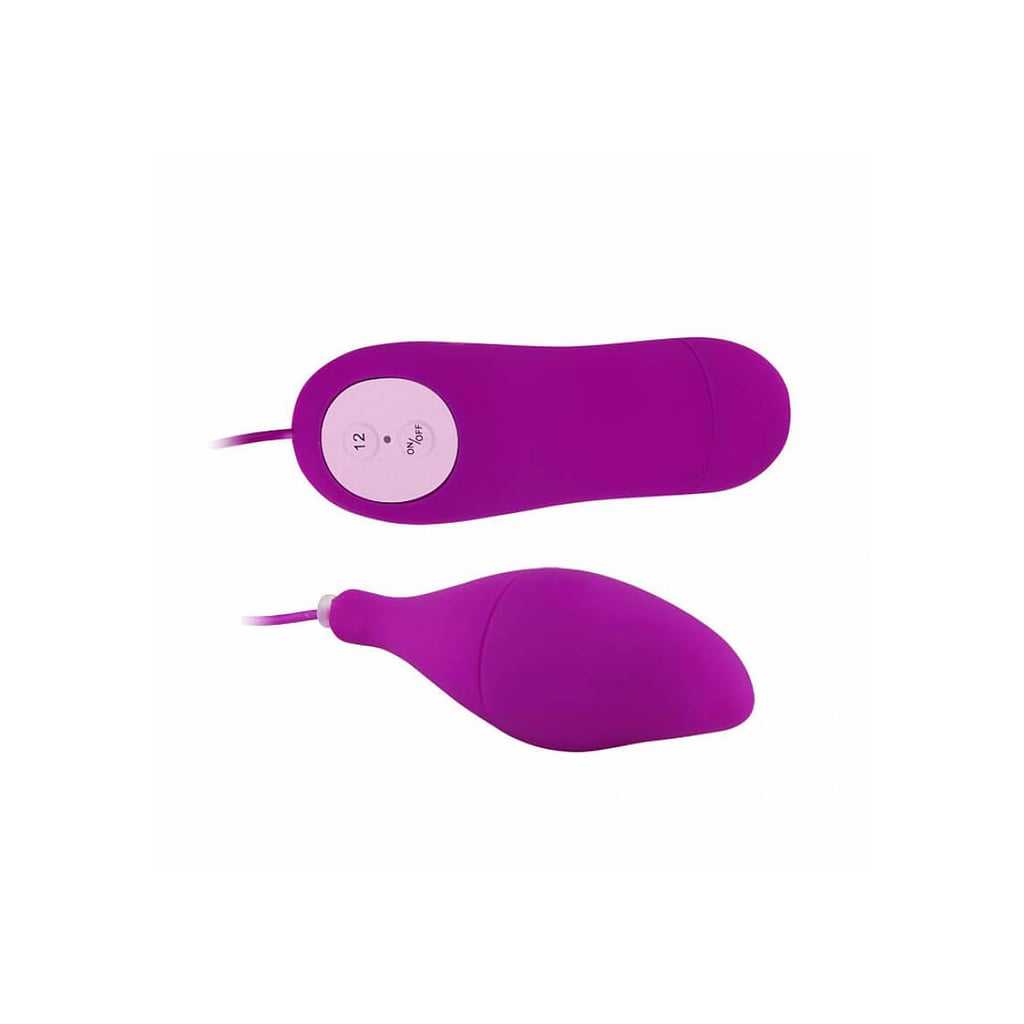 Cápsula Vibratória com 12 Modos de Vibração, Controle Remoto com Fio - Pleasure Shell - 8 x 3 cm - 3