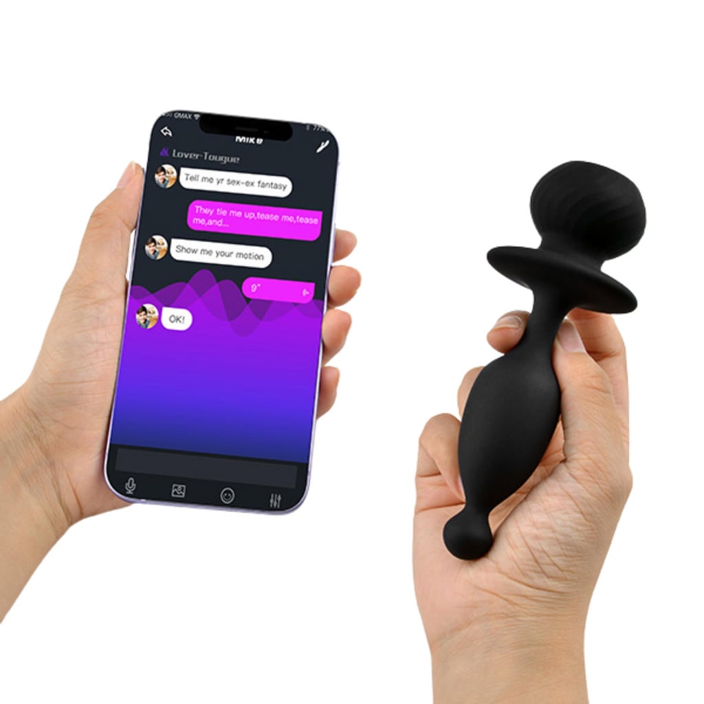 Plug Anal Cônico Recarregável com Cauda de Coelho, 7 Modos de Vibração e Controle por Aplicativo - Magic Bunny | 8,3 x 2,8 cm - 7