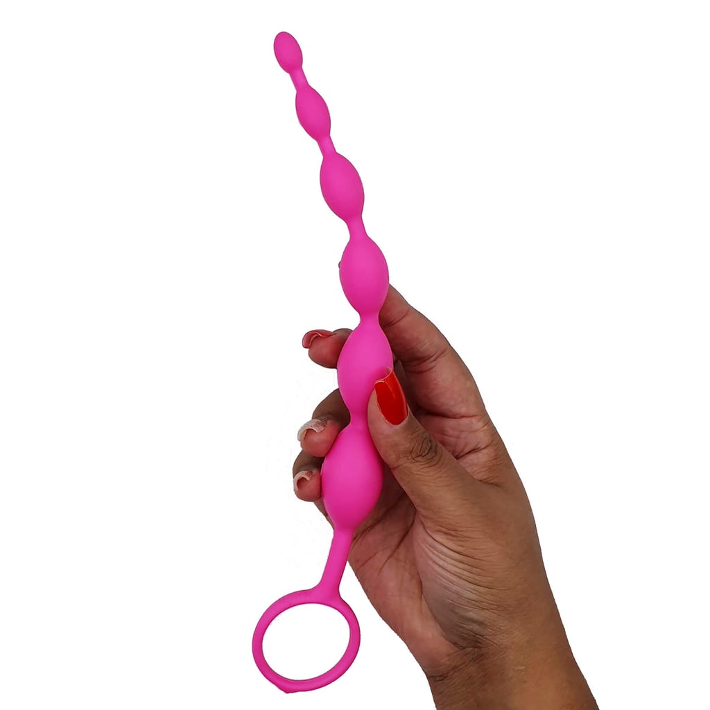 Plug Anal Escalonado em TPE com Anel de Segurança - Diversão Ao Cubo | 21 x 2,3 cm | Disponível em 4 Cores - 5