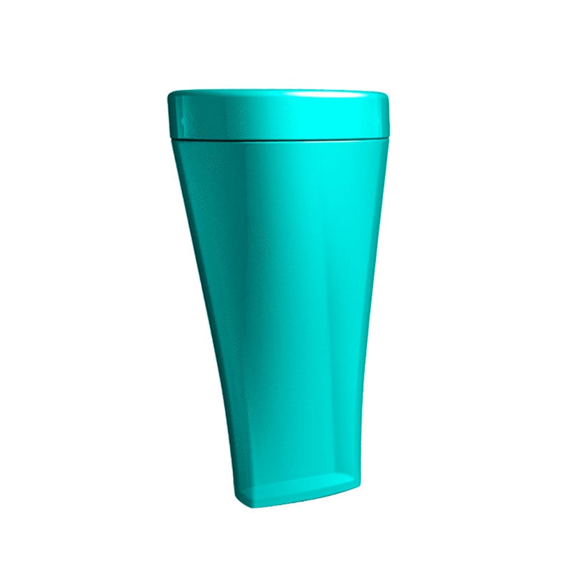 Porta Esterilizador para Coletor Menstrual - Fleurity | Cor: Verde Tiffany - 2