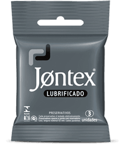 Preservativo Lubrificado - Jontex - 3 Unidades - 1