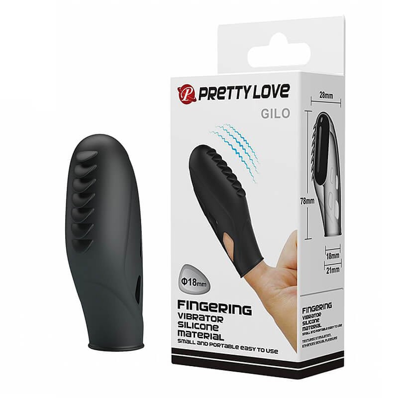 Dedeira Estimuladora de Clítoris com Vibração - Pretty Love Gilo - 1