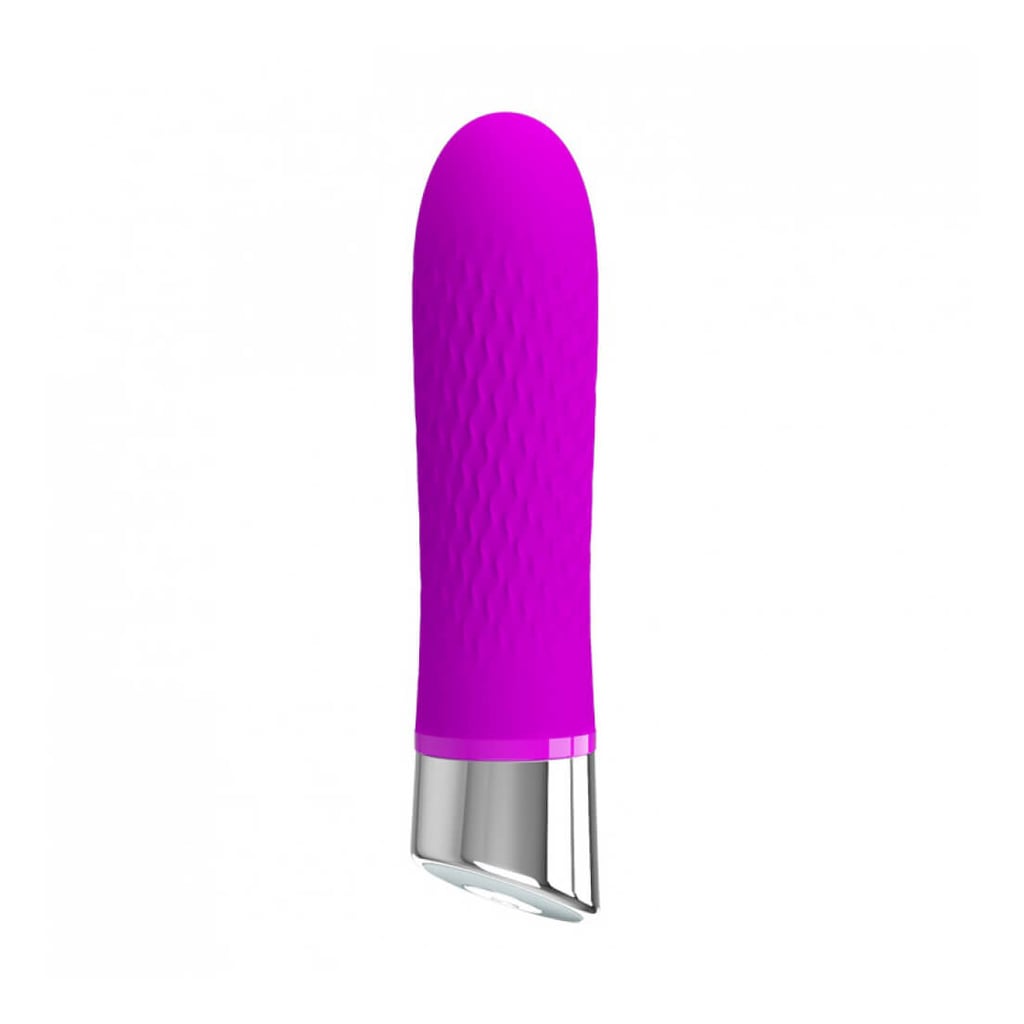 Vibrador Personal com 12 Modos de Vibração e Texturas - Pretty Love Sebastian | 9 x 2,6 cm | Disponível em 2 Cores - 6