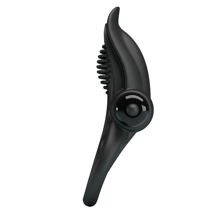 Anel Peniano e Escrotal com Estimulador de Clítoris e 10 Modos de Vibração - Pretty Love Vibrant Penis Ring | 11,8 x 6,4 cm - 3