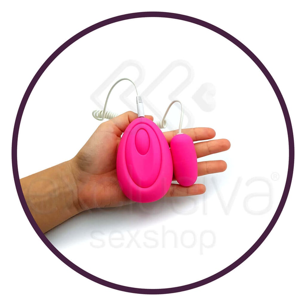 Semo Bullet Egg 3 - Cápsula Vibratória com 5 Modos de Vibrações controladas por Controle Remoto | Cor: Pink - 3