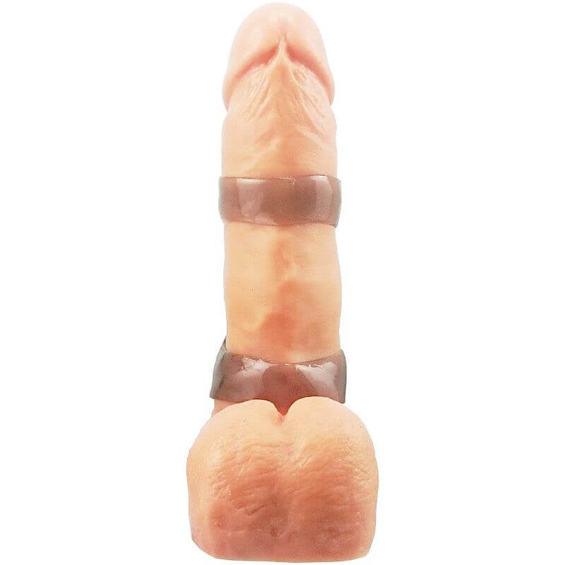 Sexy Import - Anel Peniano Duplo com Vibração Única e Potente | Cor: Preto - 2