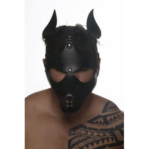 Steves Designer - Mascara de Cachorro com Orelha e Ajuste de Tamanho - 1