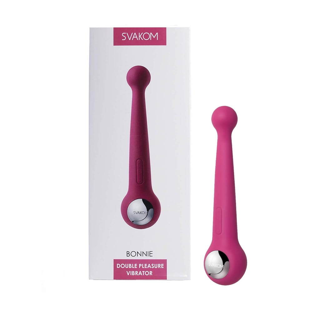 Massageador em Silicone Suave Recarregável com 26 Modos de Vibração - Svakom Bonnie | 20 x 2,8 cm - 2