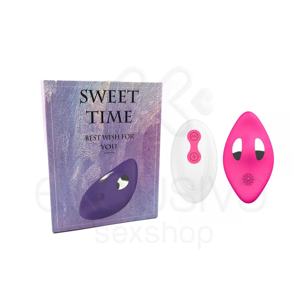 Sweet Time Best Wish For You - Vibrador para Calcinha com 07 Modos de Vibração e Recarregável com Controle Remoto | Cor: Pink - 1