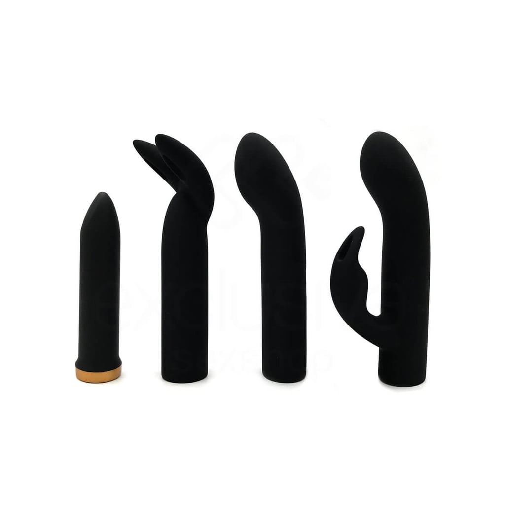 Topo Toys Bullet Wish - Cápsula Vibratória em Silicone com 7 Modos de Vibrações e 3 Estimuladores Removíveis - 6